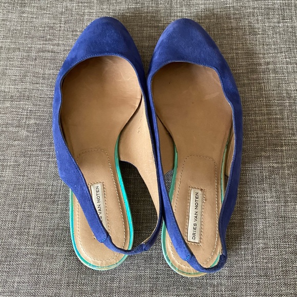 DRIES VAN NOTEN SLING BACK FLATS - Picture 5 of 8